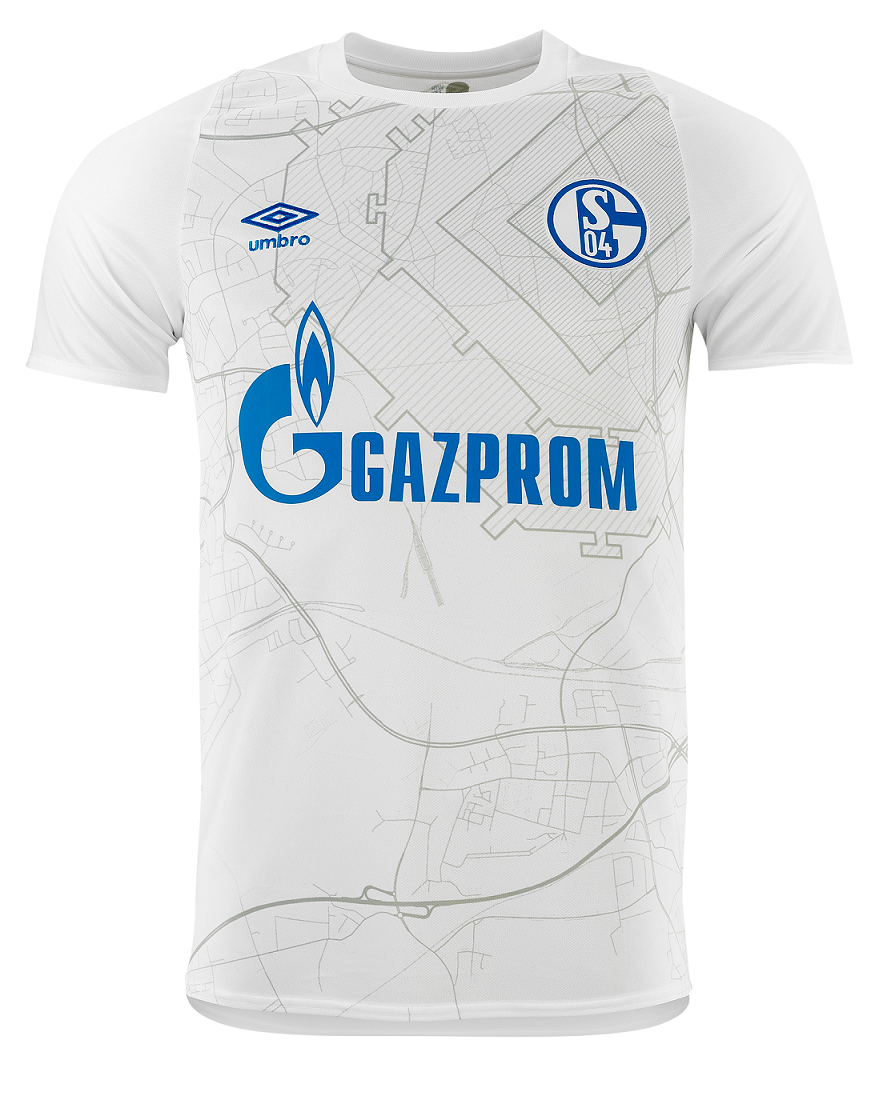 Camisa oficial Umbro Schalke 04 2020 2021 II jogador